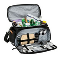 15 Can Cooler Bag with Picnic/BBQ Set
